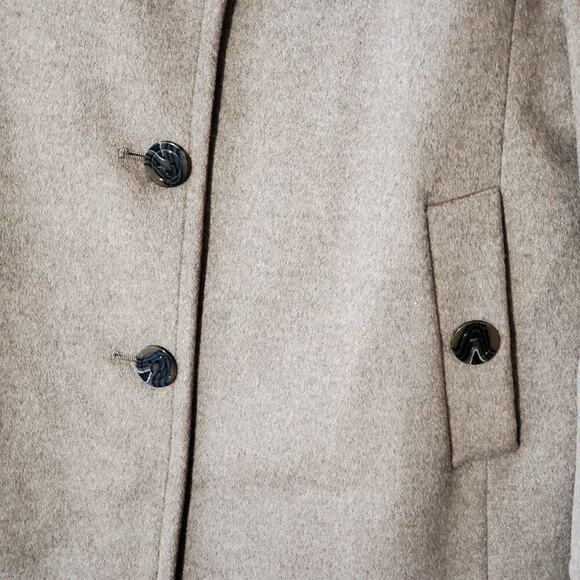 Calvin klein notched collar‎ cashmere wool blend women's coat size XL NEW - Picture 7 of 11